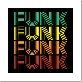 Funk Retro Posters and Art